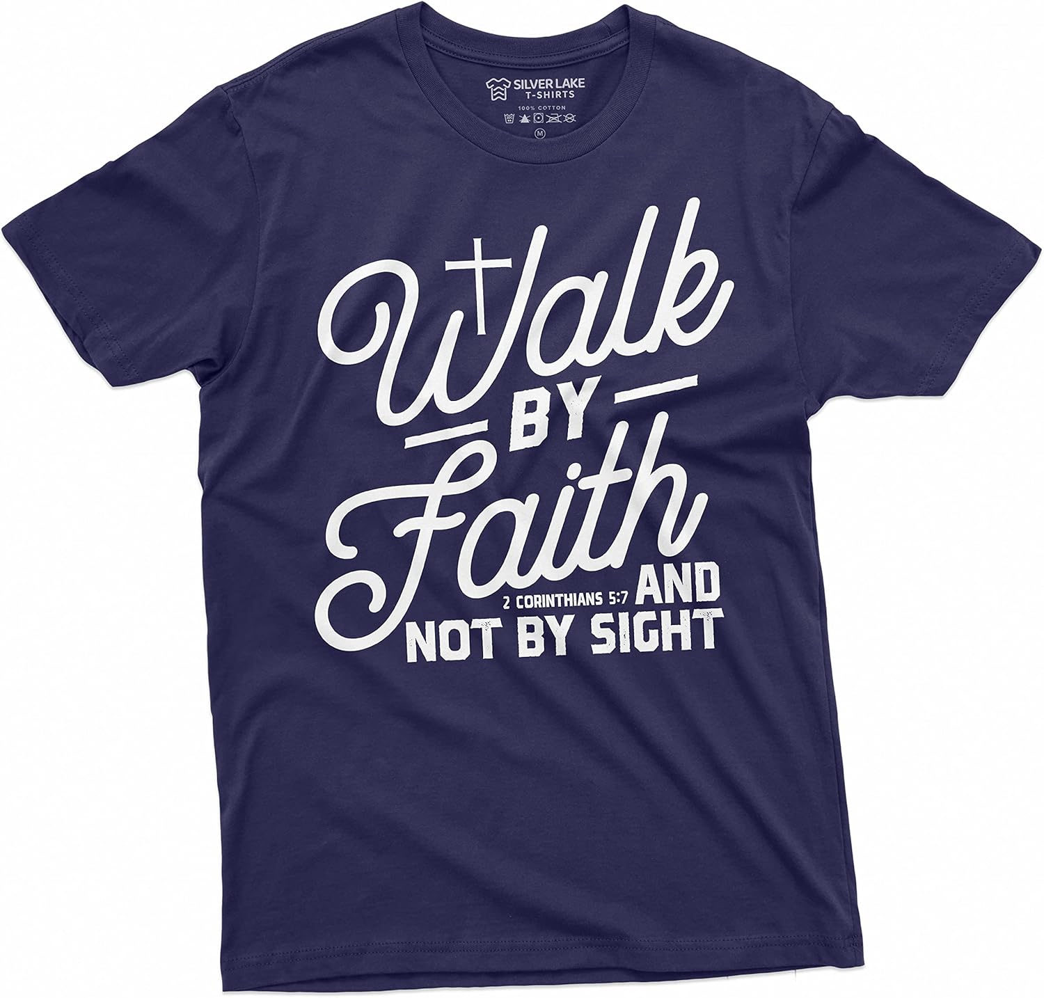 

Silver Lake T-shirts Mens Jesus Christ Tee Shirt Womens Unisex Christian Faith Tee Shirt God Tee Shirt S разноцветный