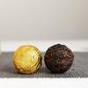 Yunnan Pu'er Tea 18pcs (Golden Tin) Menghai Golden Buds Ripe Tea Dragon Pearl