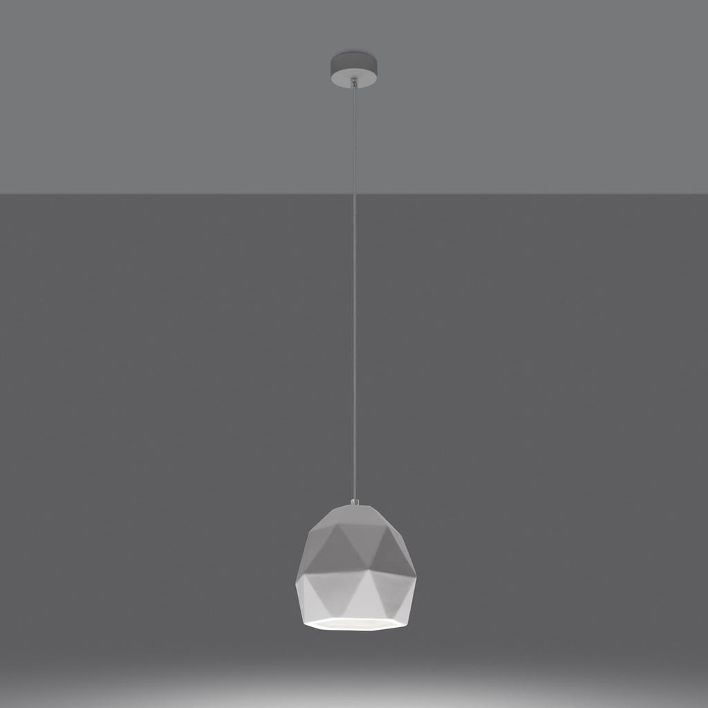 Lampa Wisząca Oasis 1 E27 Biały Lumilo 12.171.51