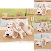 Cartoon Hund Plüschtier PP Baumwolle Kuscheltier Stofftier Kurzer Plüsch Schlafzimmer Dekoration Geschenk für Kinder