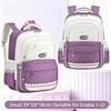 New Contrasting Color Schoolbag for Primary Students Grades 1-6 Multi-layer Large Capacity Girls Backpack Lightweight Wear-resistant Children Book Bag