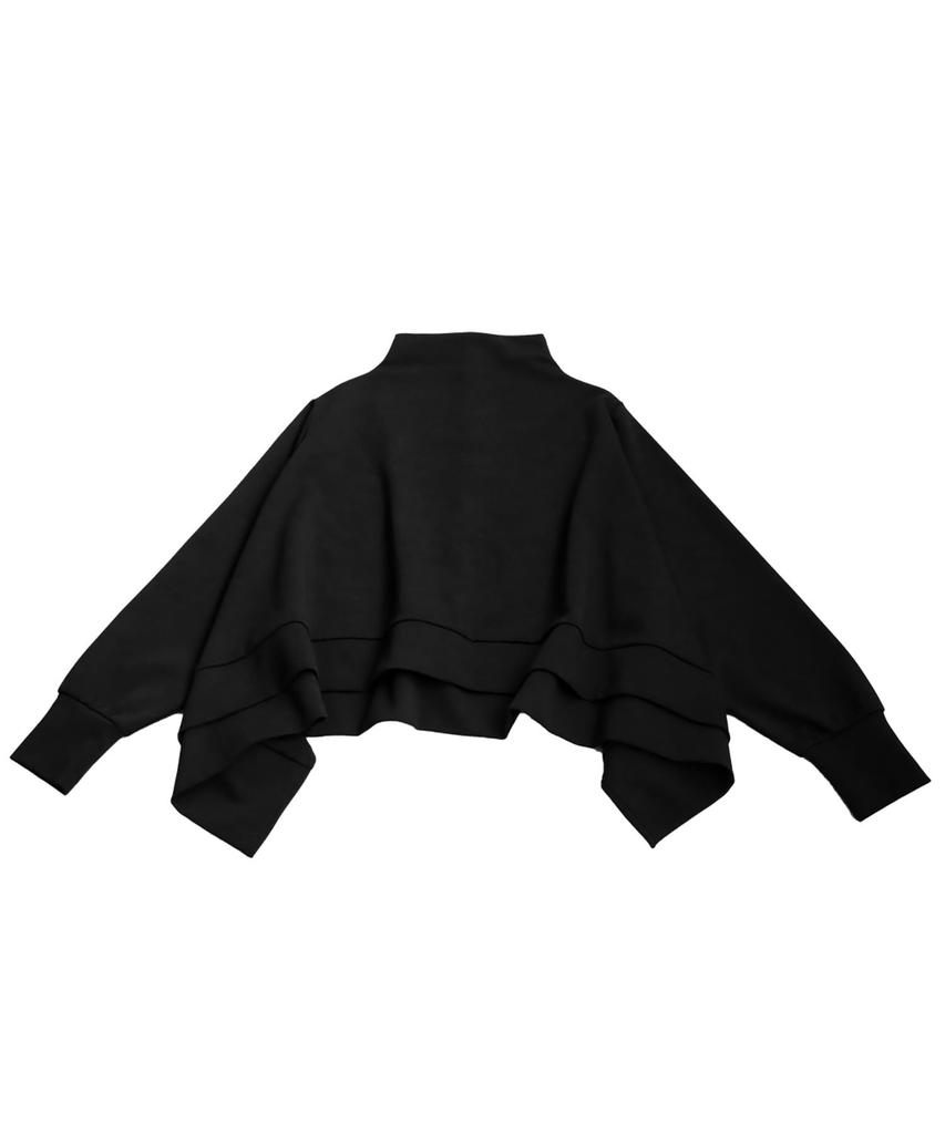 antiqua Ponte Design Long One Size Black Women's Top, Sleeve, PN-00507, 05,