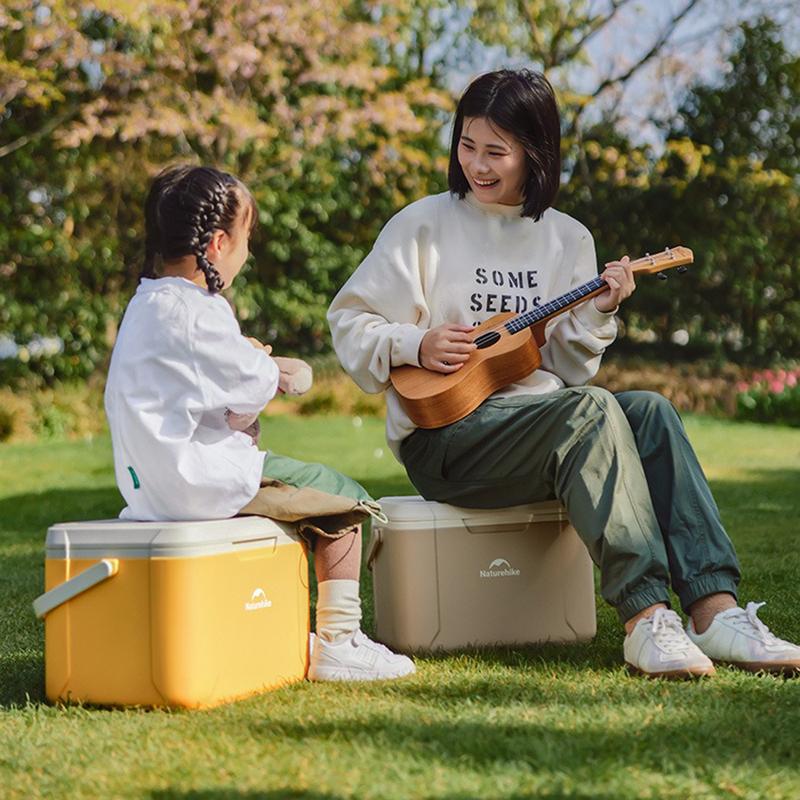 Naturehike Cooler Box Portable Incubator Refrigerator Car lce Chest Outdoor BBQ Camping Fishing lce Box Bucket Heat Preservation