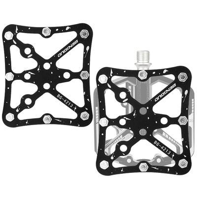 Aluminum Alloy Bicycle Pedal Platform Adapters Quick Release Cleats Pedal Adapter Non-Slip Turn Flat Pedal for MTB Road Bike