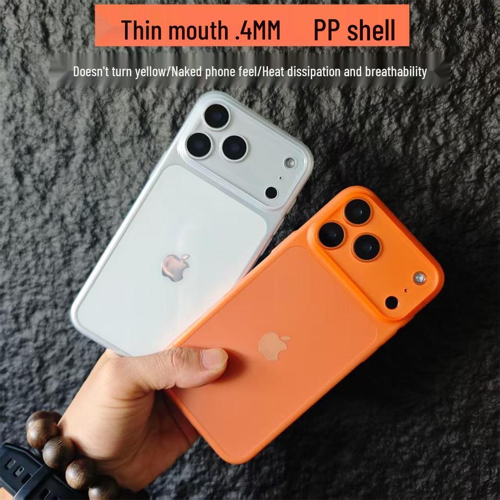 Thin, Light Non-Yellowing Phone Case for Apple 17 Pro Max, iPhone 16-15-14, Frosted and Minimalist Design