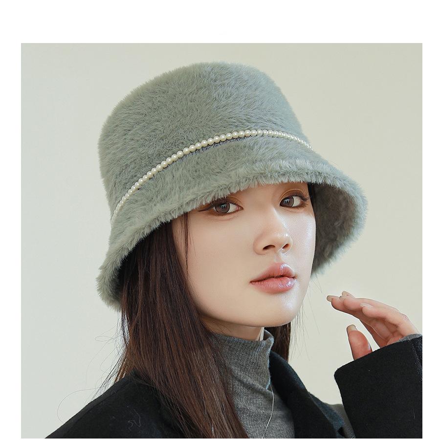 

Плюшевая однотонная шляпа-ведро женская осенне-зимняя теплая шляпа-топ повседневный берет серый