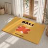 Bali Dubai Jaipur Travel Floor Mat Flannel Rug Non Slip Absorbent Soft Washable For Entryway Hallway Bathroom Kitchen Decor