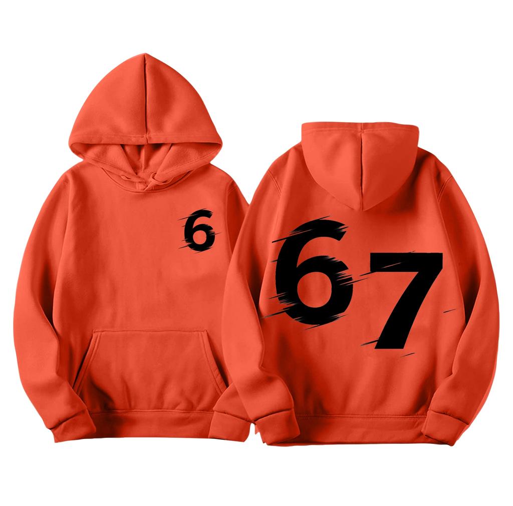 Men's Printed Hooded Long Sleeved Sweatshirt For Casual Sports Comfort