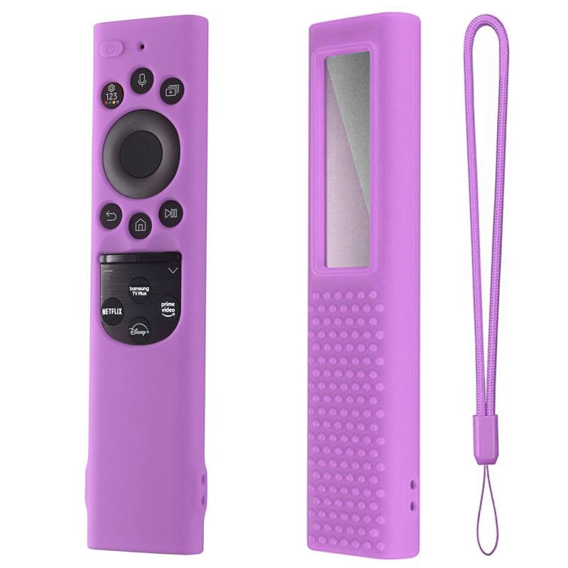 Smart TV Fernbedienung Fall Silikon Anti-Rutsch-Abdeckung kompatibel für 2022 Samsung Tm2280ecobn59