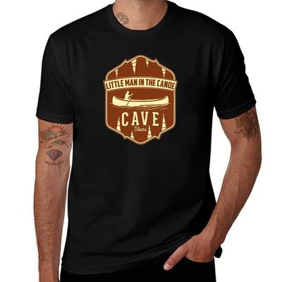Little Man In The Canoe Cave Tours T-Shirt T Shirt Man Designer Anime T Shirts for Man T-Shirt