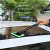 Car Windshield Cleaning Brush With Extended Handle Soft Microfiber Pad Removes Dust Fingerprints In Cars