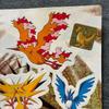 Used Pokemon Jumbo Carddass Seal Fire Thunder Freezer