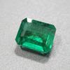 Certified Natural Zambian Green Emerald 9.65 Ct Emerald Cut Loose Gemstone
