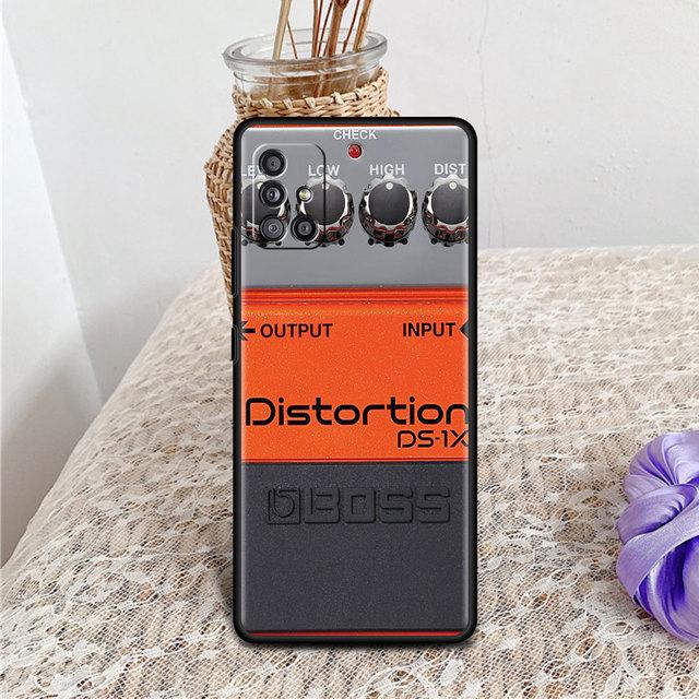 Weiche Hülle für Samsung Galaxy A51 A71 A50 A21s A12 A32 A52 A22 A72 A31 Silikon Handyhülle A41 A02s Cover Funda Boss Distortions Pedal