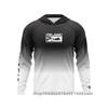 Mens UPF 50 Quick-Dry Fishing Shirt With Hood Long Sleeve Sun Protection Top Outdoor Angling Wear