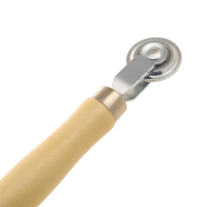 Car Tire Repair Kit Roller Auto Patch Motorcycle Wheel With Wooden Handle Repairing Tool For Cars Accessories