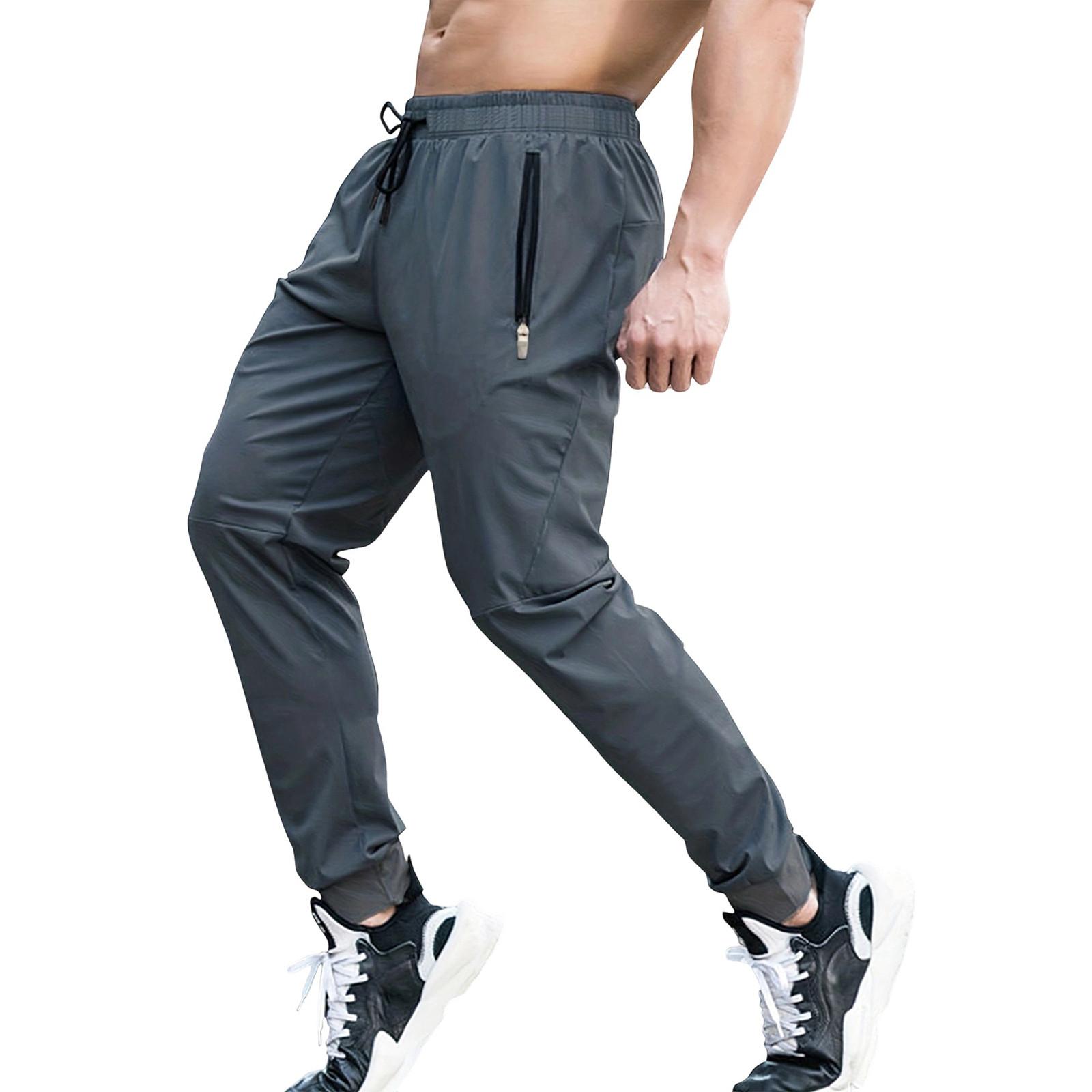 

Повседневные Быстросохнущие Модные Спортивные Штаны для Бега Мужские Модные Штаны XL