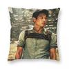 Maze Runner Minho Ki Hong Lee Quadratische Kissenhülle Polyester Leinen Samtmuster Reißverschluss Dekoration Zimmerkissenbezug 45x45
