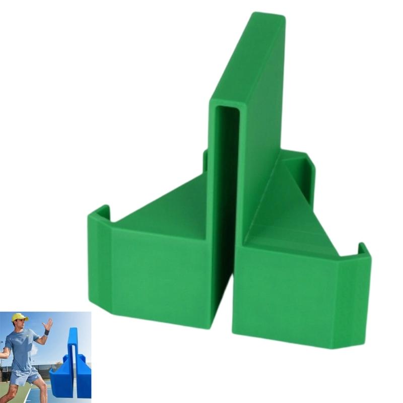 Stable Smartphone Holder For Tennis Net With Strong Clamps Secure During Fast Serves And Dynamic Game зелёный