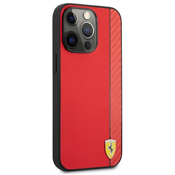 Ferrari Fesaxhcp13Xre Iphone 13 Pro Max6,7 Czerwony/Red Hardcase On Track Carbon Stripe