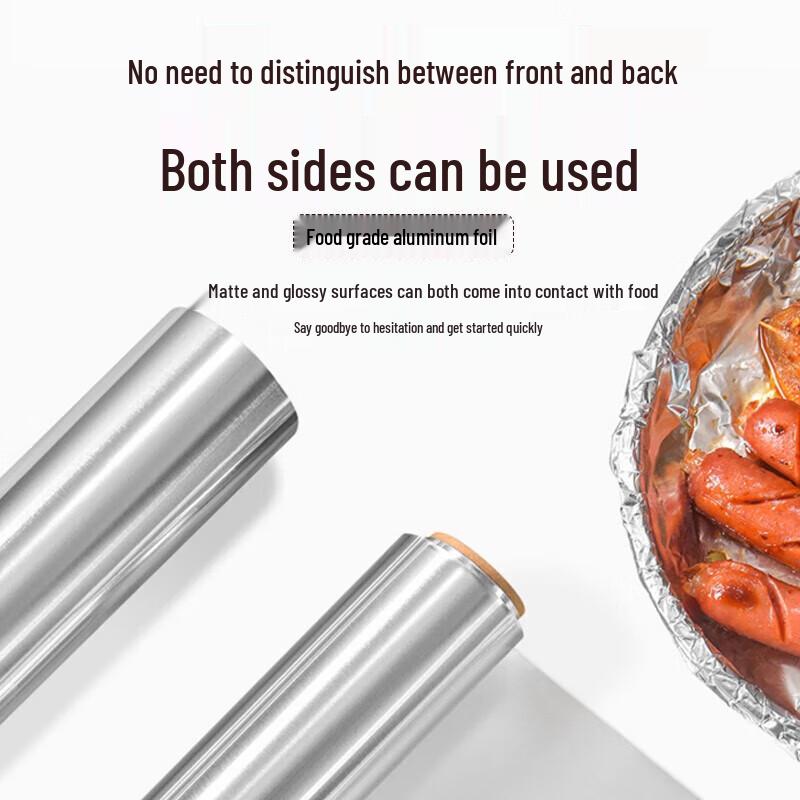 WS Extra Thick Aluminum Foil Roll for Baking & Grilling