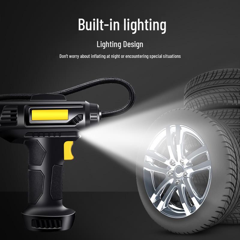 Portable USB Digital Display Car Air Pump for Tires