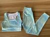 Girls' Quick-Dry Sports Yoga Suit: High Elastic, Skin-Friendly, Breathable, Perfect for Running and Fitness Training.