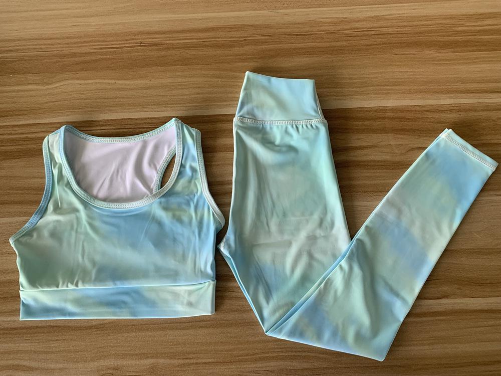Girls' Quick-Dry Sports Yoga Suit: High Elastic, Skin-Friendly, Breathable, Perfect for Running and Fitness Training.