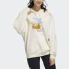 adidas Neo X Gudetama Collaboration Printed Sports Hoodie Women's Han Yu White