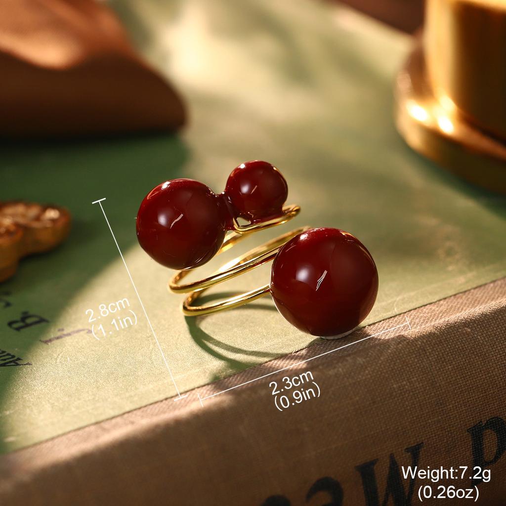 Court style medieval flower earrings retro niche exquisite temperament earrings pearl design versatile earrings