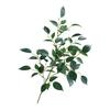 Plantes Vertes Simulées Branche de Ficus Cordata Verdure Artificielle Faible Entretien Feuilles en Soie Réalistes Décor pour Maison Jardin Événement