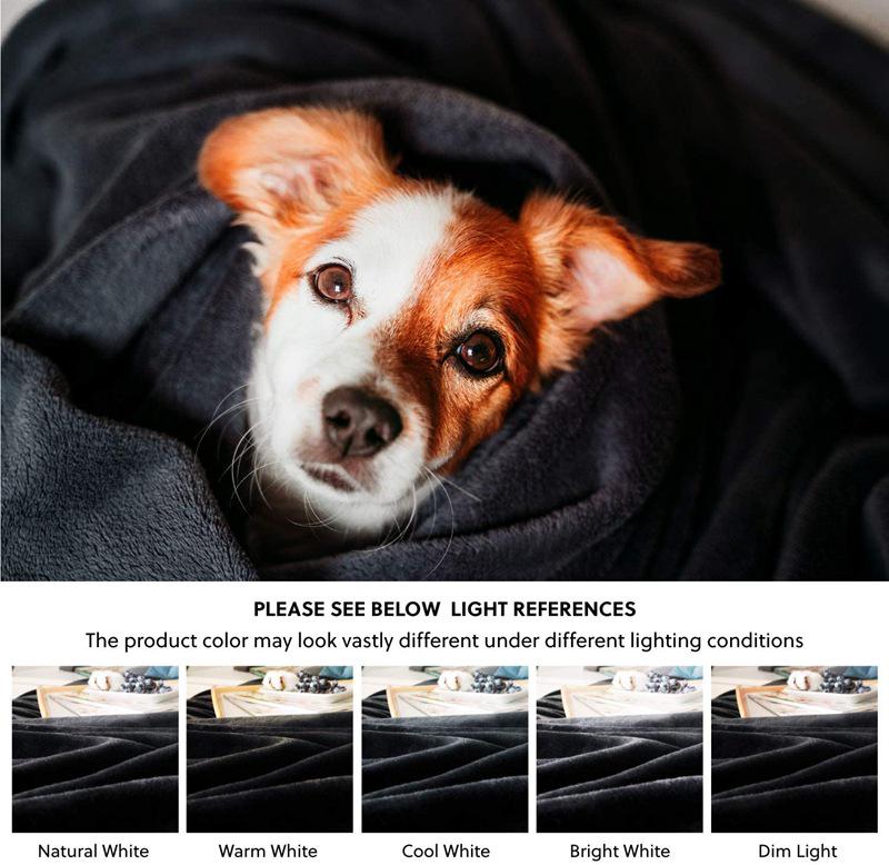 Kuschelige Winter Einfarbig Korallenfleece Flanelldecke - Antistatisch, Einlagig