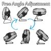 1pc Emergencies And Outdoor Work USB Fan 14.5*15cm Black