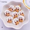 Harz Bunt 3D Mini Hase Bär Mädchen Junge Flatback Figuren Scrapbook 10 STK DIY Haarspange Haarnadel Handwerk Dekor Zubehör