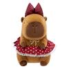 New Cute Capybara Flower Dress Plush Toys for Girls with High-value Kapibala Dolls Children's Doll Gifts