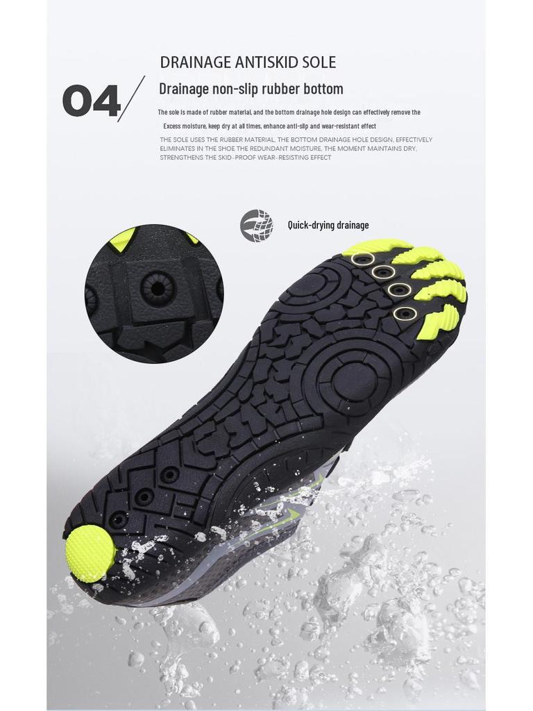 Rutschfeste Schnelltrocknende Strandschuhe für Männer, Frauen und Kinder - Weiche Sohle, Schnittfest, Ideal zum Schwimmen und für Outdoor-Aktivitäten