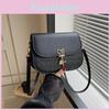 Chic Fashionable Saddle Bag Elegant Crossbody Purse For Everyday Street Style