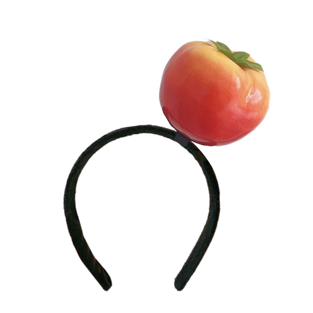 Novelty Knitted Headbands Stuffed Vegetables Hairbands Comfortable Costume Headpiece for Party Costume Accessory