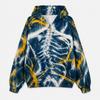 Y2K Camo Print Zip Hoodie Couples Streetwear Loose Fit Long Sleeve Casual