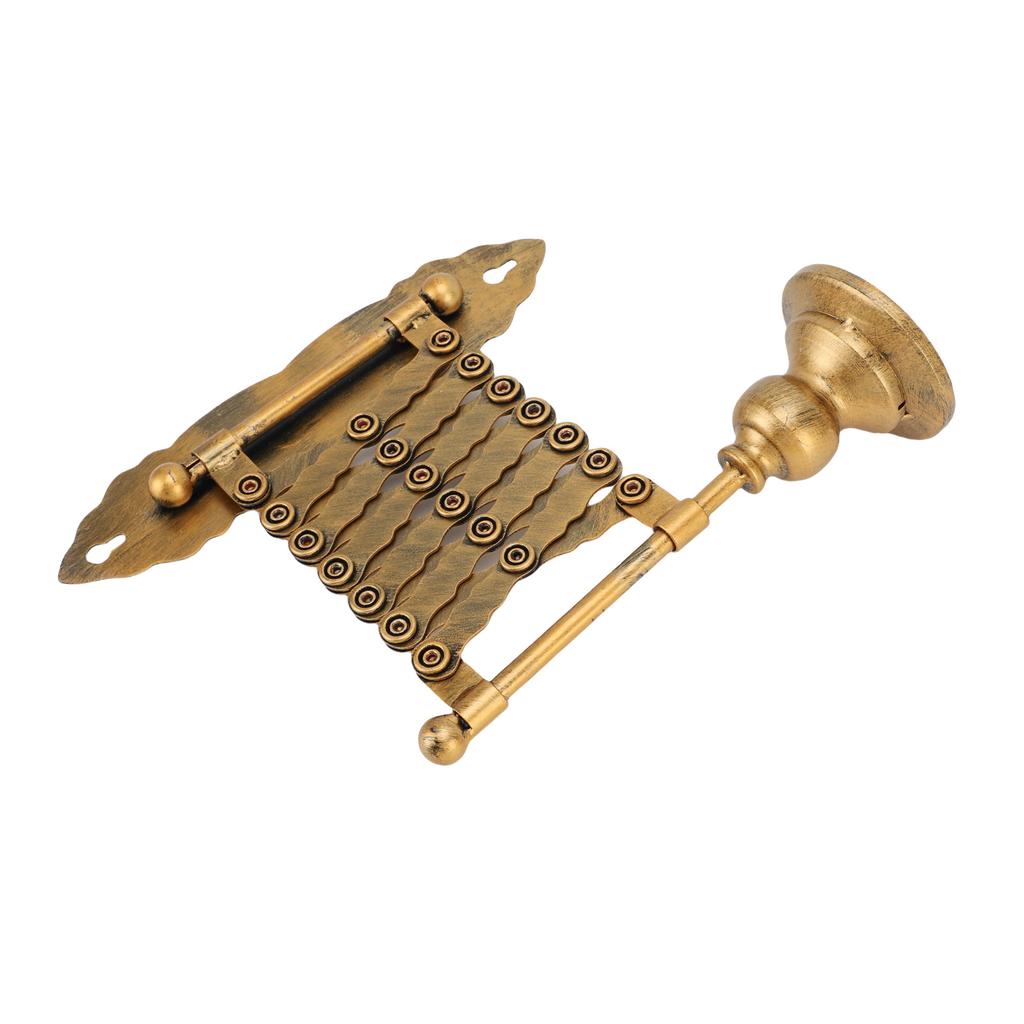 Ausziehbarer Spitzkerzenhalter Eisen Vintage Metall Wandkerzenleuchter Kerzenständer Wanddeko für Wohnzimmer
