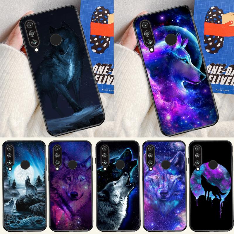 Cute Galaxys Wolf For Huawei P60 Pro P30 P40 Lite Nova 7i 8i 11i 12i 12s 10 9 SE Y90 Y60 Y70 Y72 Y61 Y91 Case