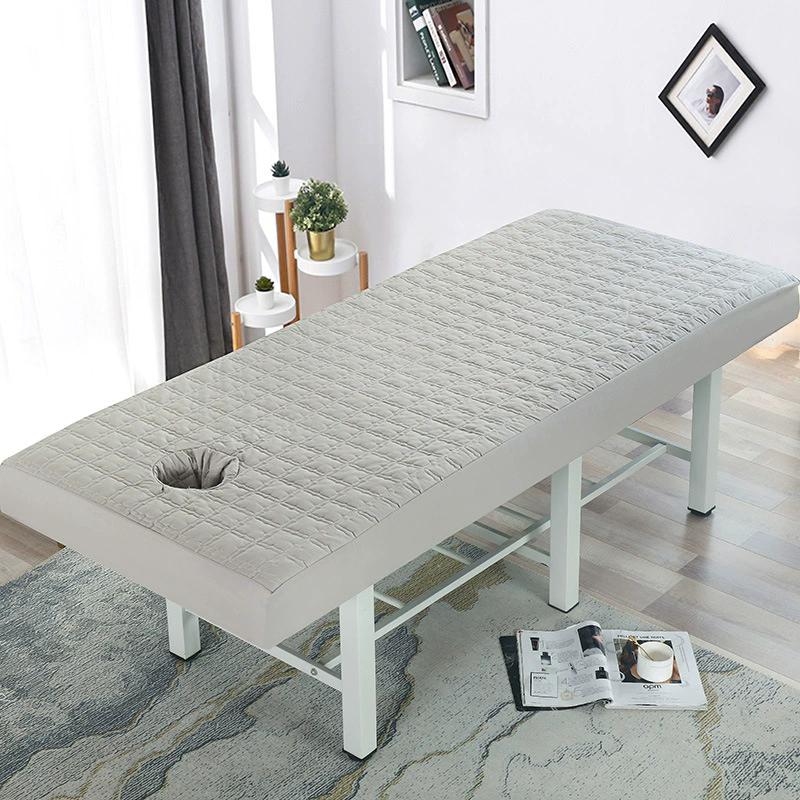 Beauty Salon Massage Bed Thick Quilted Table Fitted Full Cover Table Sheet With Hole SPA Massage Table Bed Cover Bedspread