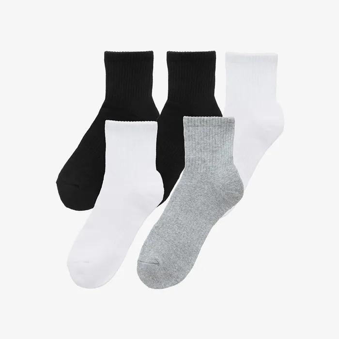 Women's Sports Socks 5-Pair Package (3 Colors)