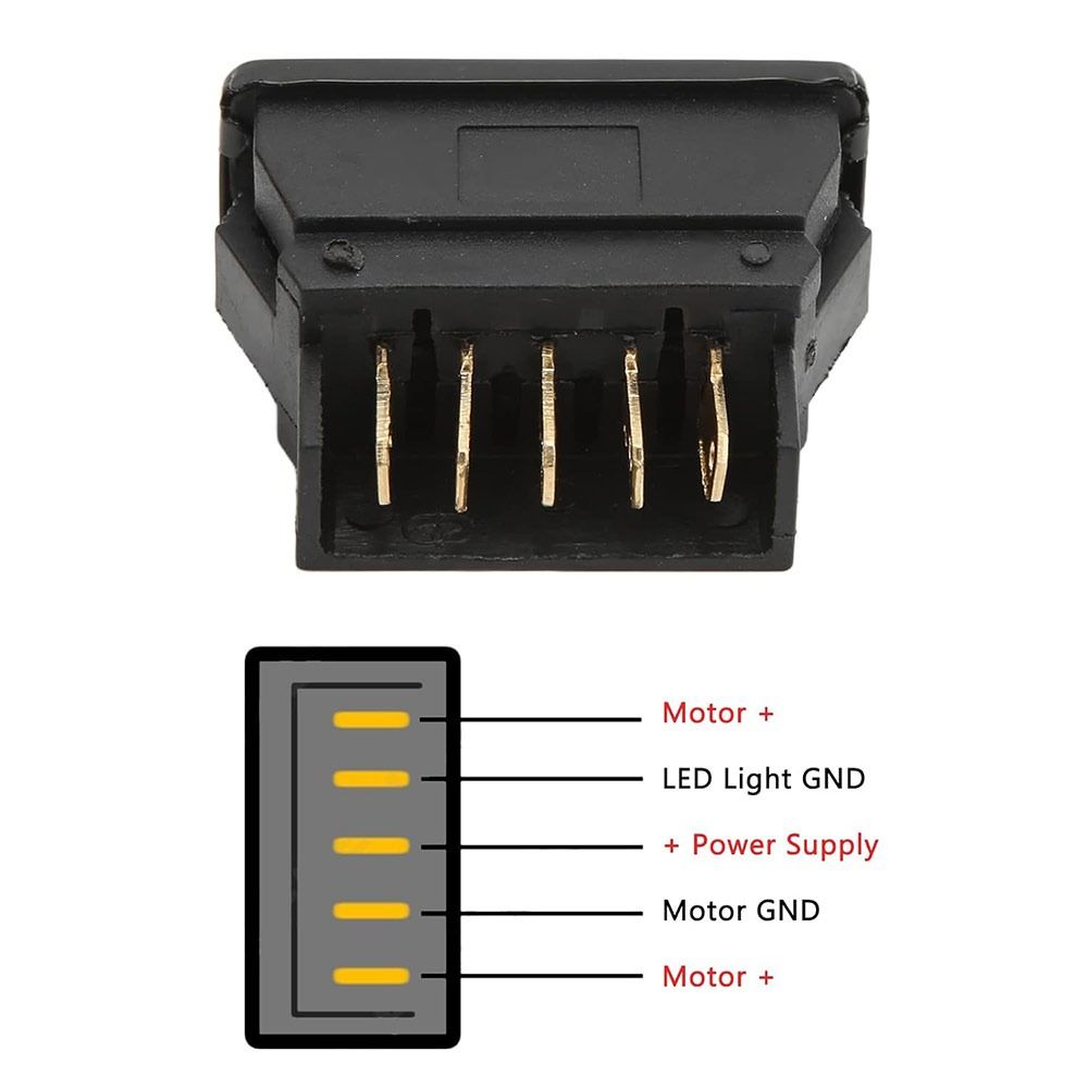 OEM Replacement Door Glass Control 12V20A Glass Lifter Control Button  Car Interior