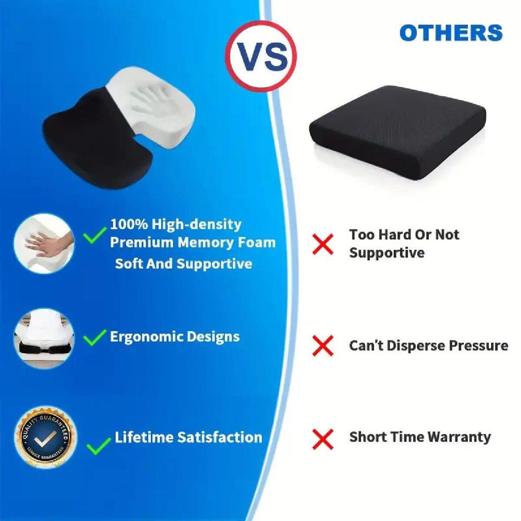 Coccyx Pain Relief Pad - Tailbone Support & Protection for Post-Op Recovery