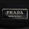 PRADA Handbag black Nylon Women Used