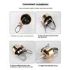Loud Waterproofed Bicycles Bells Durability Rustproof Alloys Bike Bells Horn for Most Bicycles Types