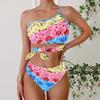 Large Size Cross-Border Bikini Swimsuit Women's Fashionable Swimwear Tankini Set