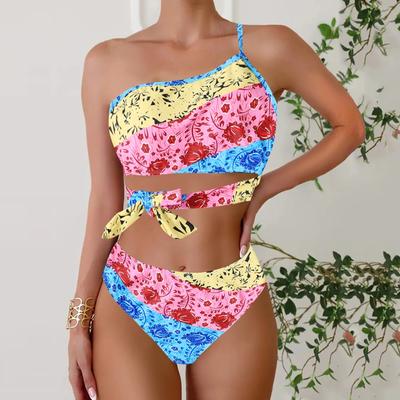 Große Größe Grenzüberschreitender Bikini Badeanzug Damen Modische Bademode Tankini Set