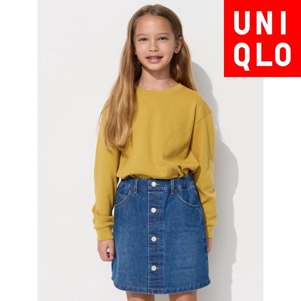 

Мягкая футболка с круглым вырезом UNIQLO JAPAN 09 BLACK/150